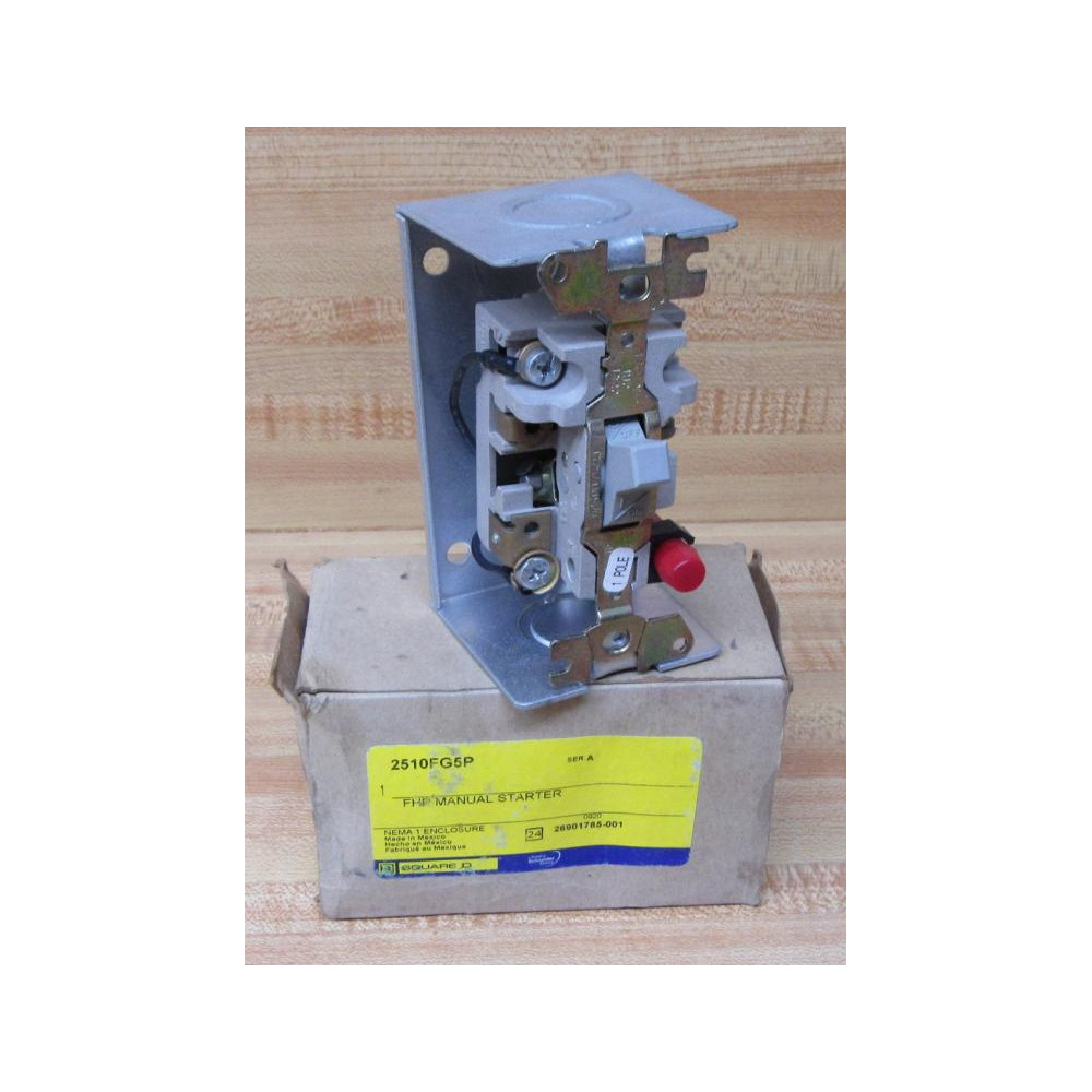 Square D 2510FG5P Manual Starter WO Cover