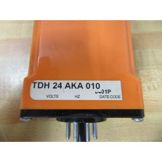 ATC TDH 24 AKA 010 Time Delay Relay TDH24AKA010 250 VAC - Used