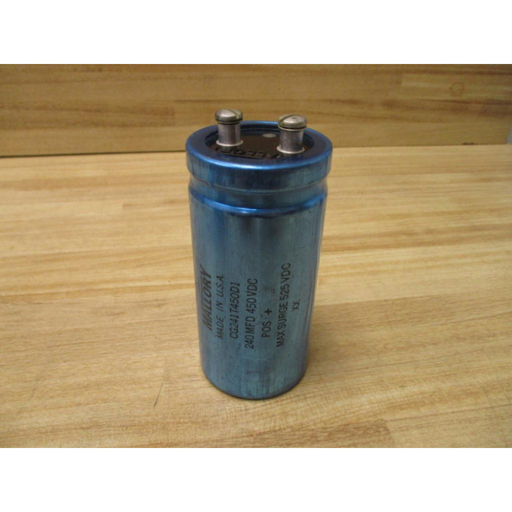 Mallory CG241T450D1 Aluminum Electrolytic Capacitor - New No Box