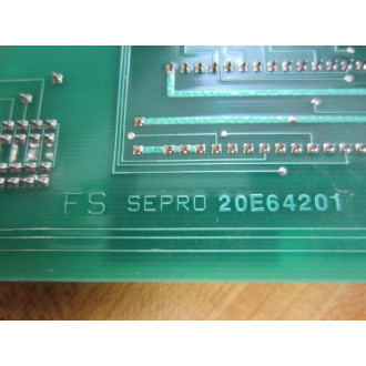 Sepro 20E64201 Conair Robotic Control Brd wDisplay - Used