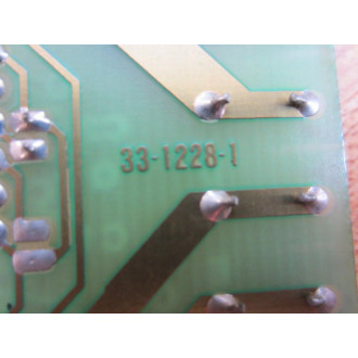 Barber-Colman 33-1228-1 Triac Ouput Card A12314-1