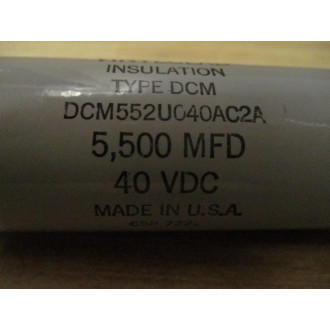 Sangamo DCM552U040AC2A Capacitor - New No Box
