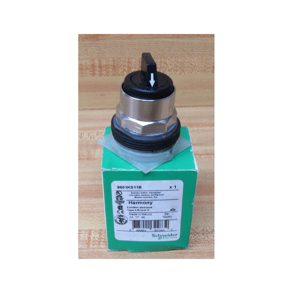 Schneider Electric 9001KS11B Square D Selector Switch 32283 Series L Schneider Electric 9001KS11B Square D Selector Switch 32283 Series L