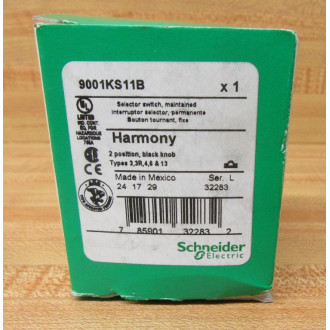 Schneider Electric 9001KS11B Square D Selector Switch 32283 Series L