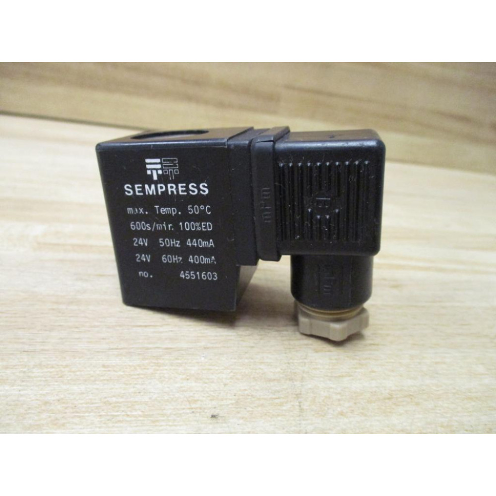Sempress 4551603 Valve Coil - New No Box