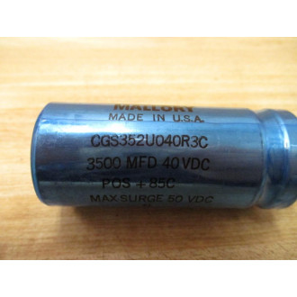 Mallory CGS352U040R3C Capacitor - New No Box