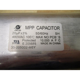 JK Lite 35-205002-M6Y MPP Capacitor 35205002M6Y - New No Box