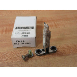 Cutler Hammer FH18 Eaton Overload Heater 177C524G18