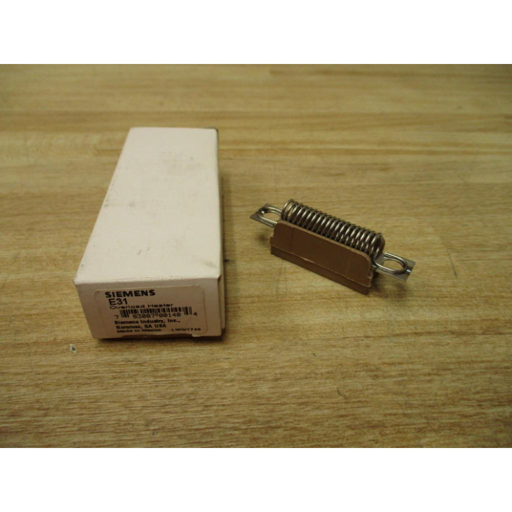 Siemens E31 Thermal Overload Heater Element