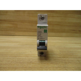 Schneider Electric C60N C 4A 4 AMP Mini Circuit Breaker M9F1104 - New No Box