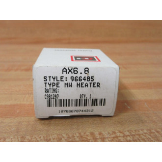 Cutler Hammer AX6.8 Eaton MW Heater Element 966485-H