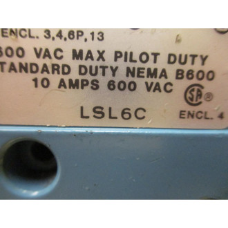 Micro Switch LSL6C Heavy Duty Limit Switch - New No Box