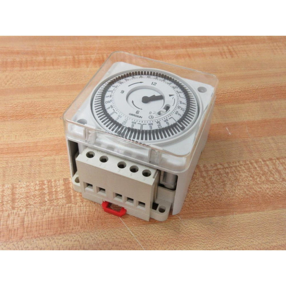 Grasslin MIL 72A QWuZH-24 7 Day Timer MIL72AQWuZH24 - New No Box Grasslin MIL 72A QWuZH-24 7 Day Timer MIL72AQWuZH24 - New No Box