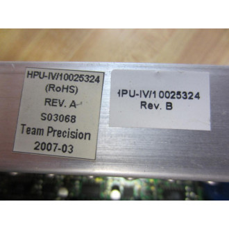 Glunz & Jensen HPU 56193-B HPU-IV Proc Bd HPU56193B IV10025324 - Used