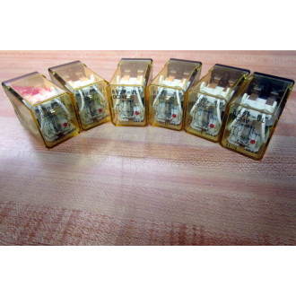 IDEC RR2P-UL-DC24V Relay RR2P-UL-24VDC (Pack of 6) - New No Box