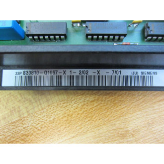 Siemens S30810-Q1067-X1-202-X-701 EWSD Bd LTBAMX1 - New No Box