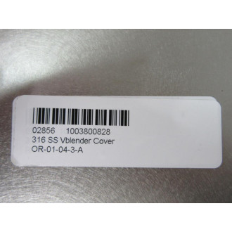 1003800828 V Blender Cover OR-01-04-3-A WU Channel Hinge - New No Box