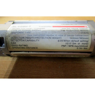 Keyence SL-V08H-T Light CurtainTransmitter Kit SLV08HT - Used