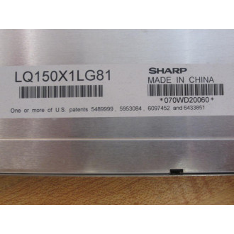 Sharp LQ150X1LG81 15" LCD Display - Used
