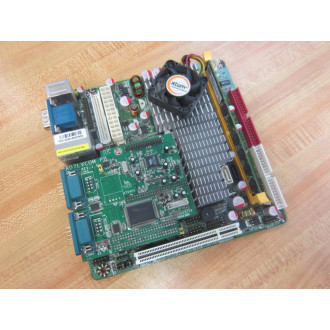 Jetway 7F2WE1G5S-OC-LF Motherboard 7F2WE1G5SOCLF wAD7LVCOM-PB Bd - Used