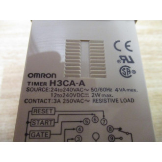 Omron H3CA-A Solid State Timer Relay H3CAA - Used