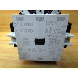 Mitsubishi S-T100AC200V2A2B Contactor S-T100 Cracked Housing