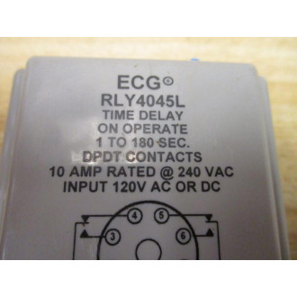 Philips ECG RLY4045L Time Delay Relay - Used