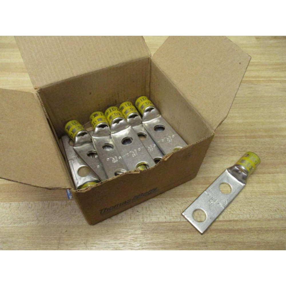 Thomas And Betts 54275 Two-Hole Lug Compression Connector (Pack of 10) Thomas And Betts 54275 Two-Hole Lug Compression Connector (Pack of 10)