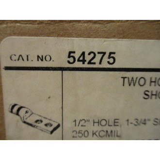 Thomas And Betts 54275 Two-Hole Lug Compression Connector (Pack of 10)