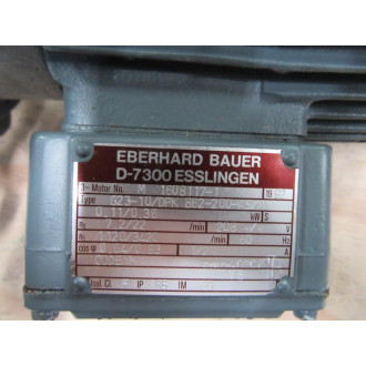 Eberhard Bauer G23-10DPK 862-200-ASM Gearmotor D-7300 Esslingen - Used