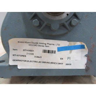 Eberhard Bauer G23-10DPK 862-200-ASM Gearmotor D-7300 Esslingen - Used