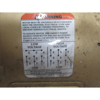 Baldor Reliance CEM3558T Super-E Motor 35AA002M494G1 - Used