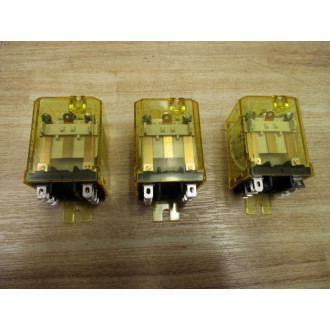 IDEC RR2BA-US DC12V Power Relay RR2BAUSDC12V (Pack of 3) - New No Box