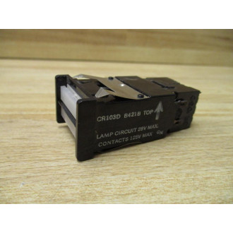 General Electric CR103D B421B Pushbutton Lamp Circuit CR103DB421B