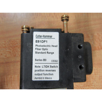 Cutler Hammer E51DF1 Photoelectric Head E51-DF1 B3 Standard Range - New No Box