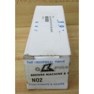 Brewer Machine & Gear NO2 Tensioner Idler Shaft N02