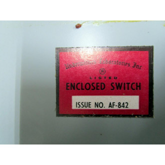 General Electric TC70323 Manual Transfer Switch - Used
