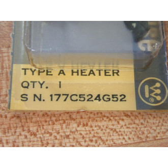 Cutler Hammer Westinghouse FH52 Overload Heater 177C524G52 (Pack of 3)