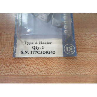 Cutler Hammer Westinghouse FH42 Overload Heater 177C524G42