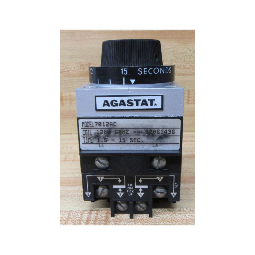 Agastat 7012AC Time Delay Relay - New No Box