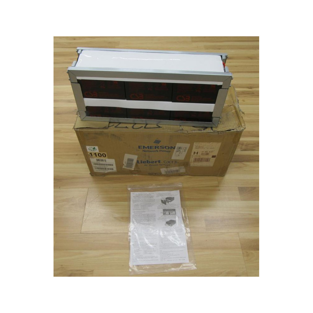 Emerson GXT3-288RTBKIT Battery Kit GXT3288RTBKIT Emerson GXT3-288RTBKIT Battery Kit GXT3288RTBKIT