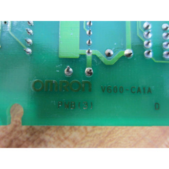 Omron V600-CA1A PC Board V600 PWB (3) wo Connector Housing - Used