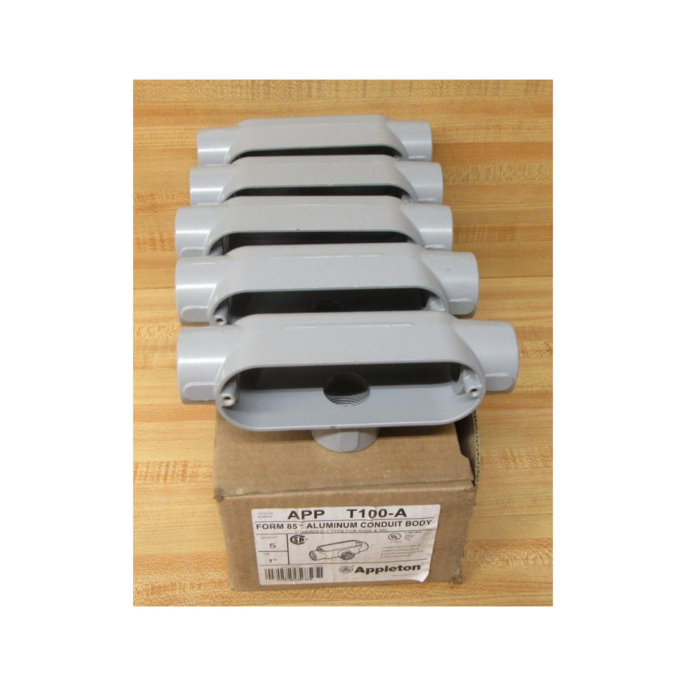 Appleton APP T100-A Conduit Body APPT100A (Pack of 5)