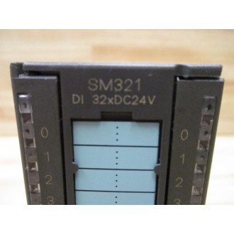 Siemens 6ES7321-1BL00-0AA0 Input Module E-Stand:4 - Used