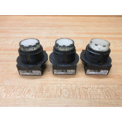 Fuji Electric AR30G3L E3 Illuminated Push Button White (Pack of 3) - Used