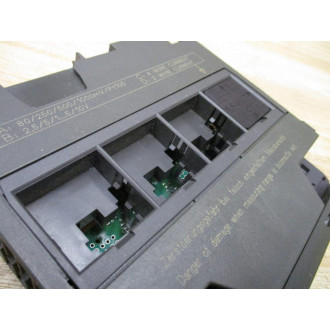 Siemens 6ES7 331-7KF02-0AB0 SIMATIC S7 Input Module E Stand:4 WO 3 Covers (See Pics) - Used