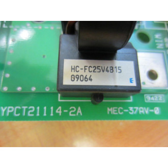 Yaskawa YPCT21114-2A Drive Power Board ETP6U3491 - Used