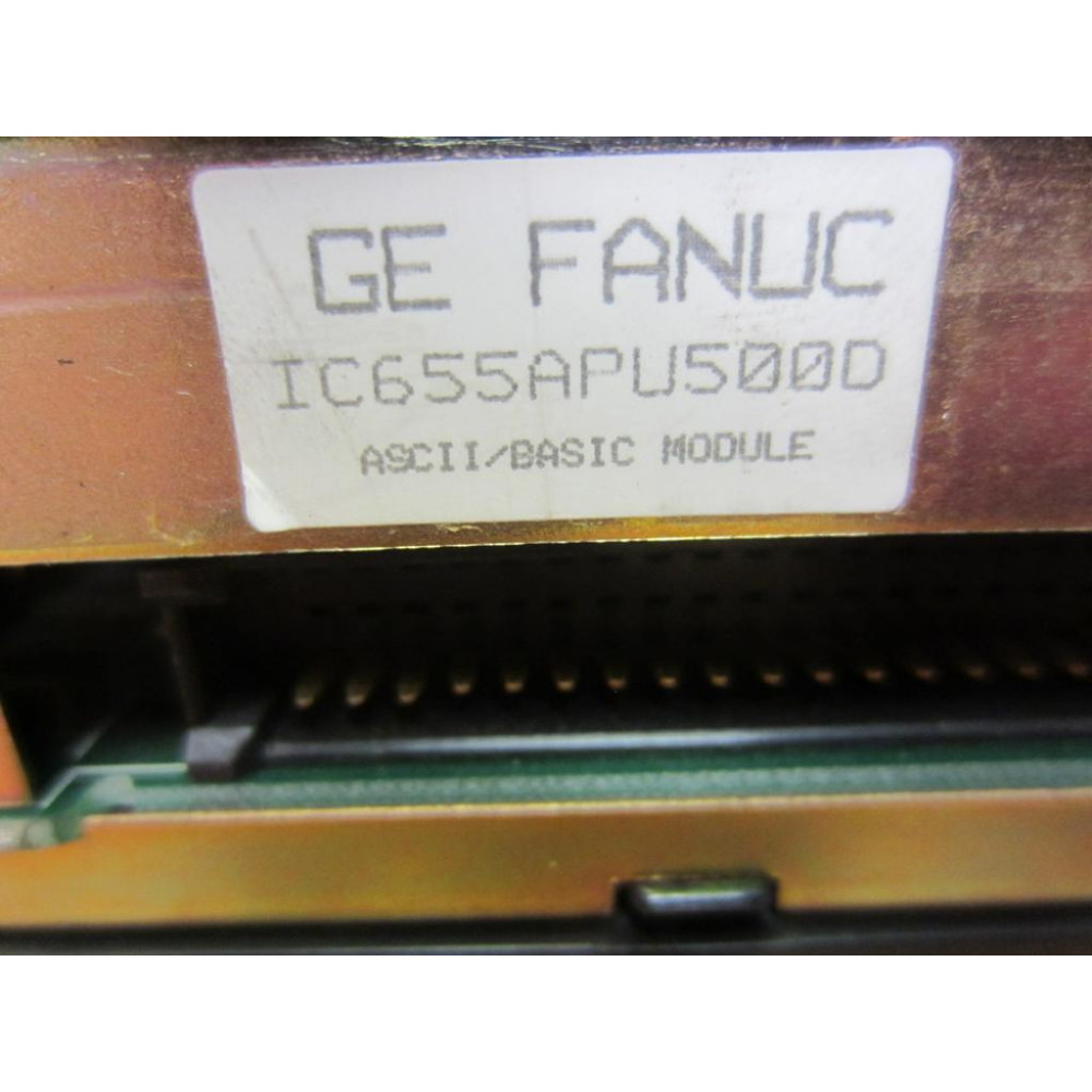 Asci Module Cable GE Fanuc IC655APU500 ASCIIBasic Module 32K IC655APU550 D ASCBasic Mod ...