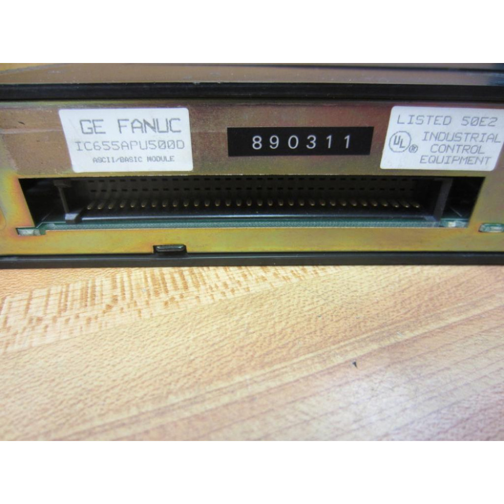 Asci Module Cable GE Fanuc IC655APU500 ASCIIBasic Module 32K IC655APU550 D ASCBasic Mod ...