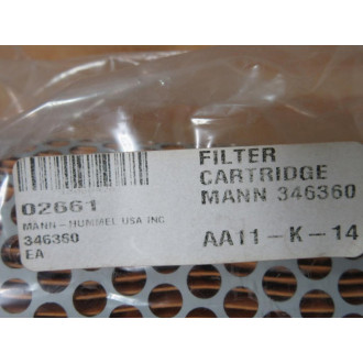 Mann C 940 Filter Cartridge 346360